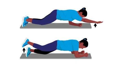 Core Strengthening Exercises: 9 - Modified Plank Variations